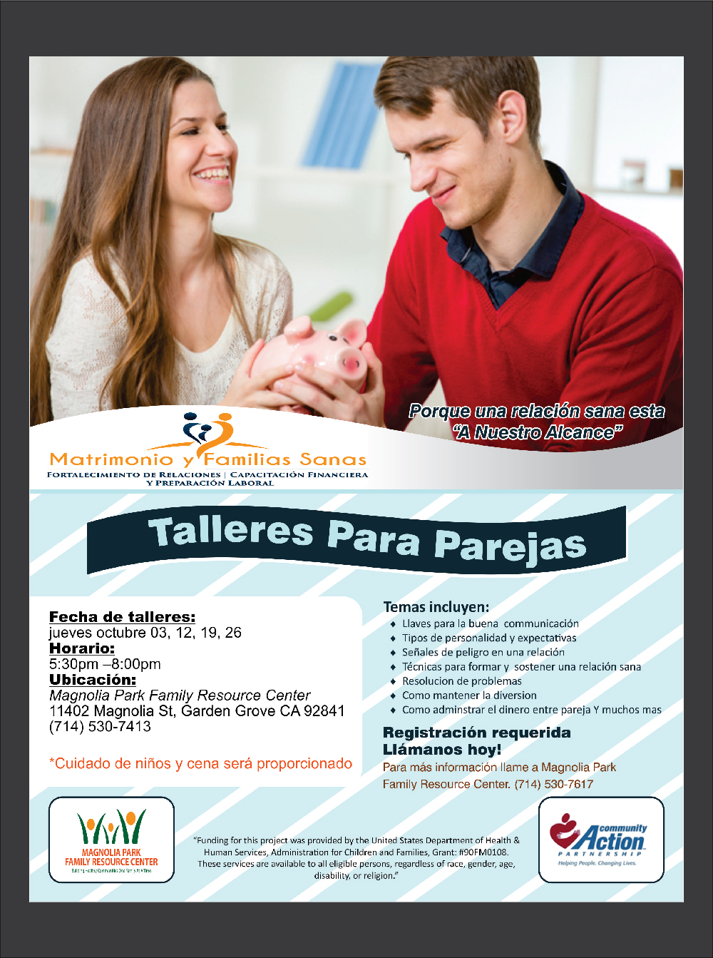Flyer Design by Deziners Zone for Community Action Partnership of Orange County | Design #15958847