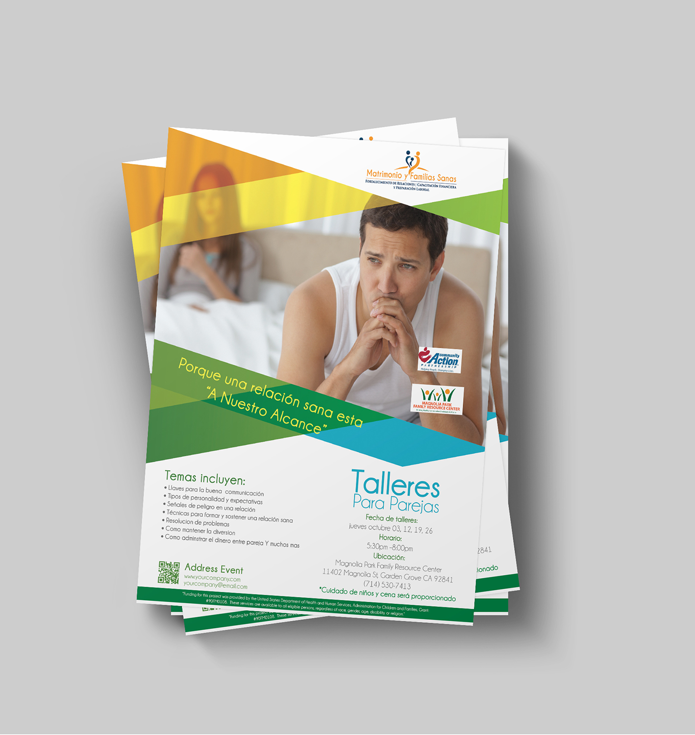 Diseño de Flyer por EdgeDesignsYe para Community Action Partnership of Orange County | Diseño #16027823