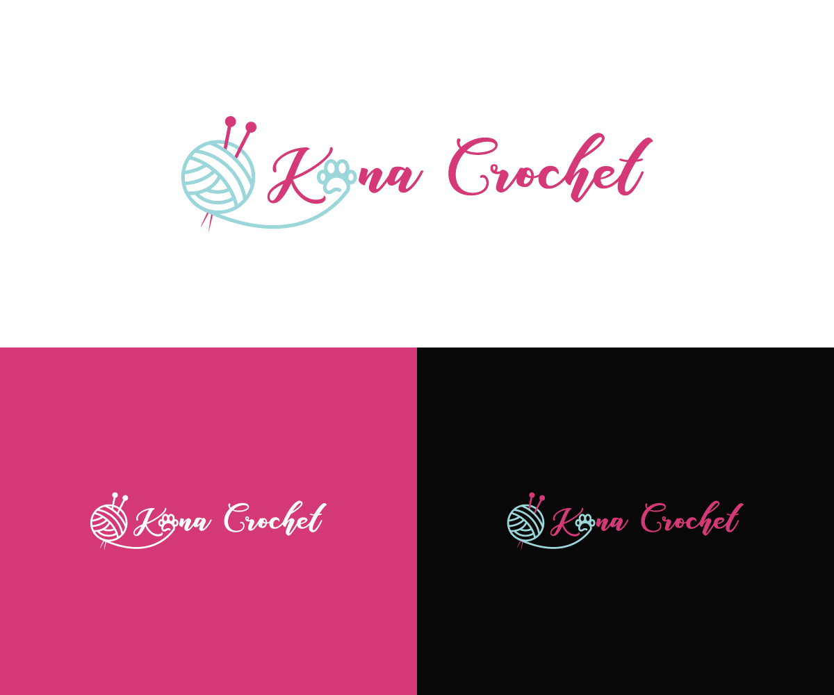 Logo Design by CHAN GRFX for Kona Crochet | Design #16122304