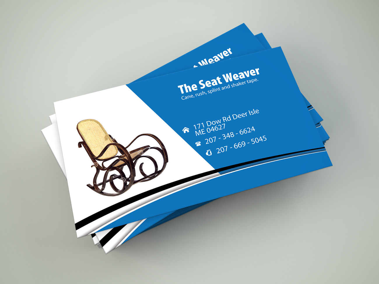 Business Card Design by Impressive Solutions for The Seat Weaver | Design #15949994