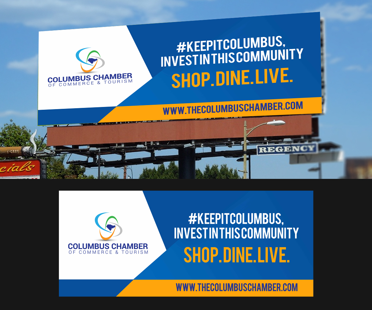 Billboard Design by Designers Hub for Columbus Chamber of Commerce and Tourism | Design #15951641