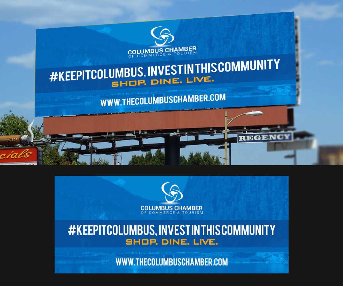 Billboard Design by Designers Hub for Columbus Chamber of Commerce and Tourism | Design #15951660