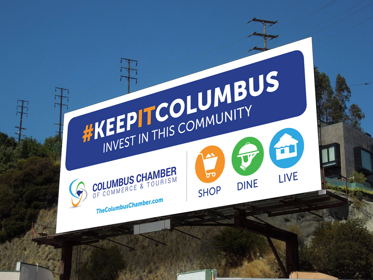 Billboard Design by rkailas for Columbus Chamber of Commerce and Tourism | Design #15970717