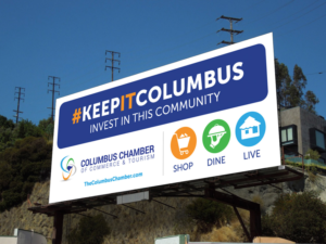 Design de Panneau par rkailas pour Columbus Chamber of Commerce and Tourism | Design : #15970717