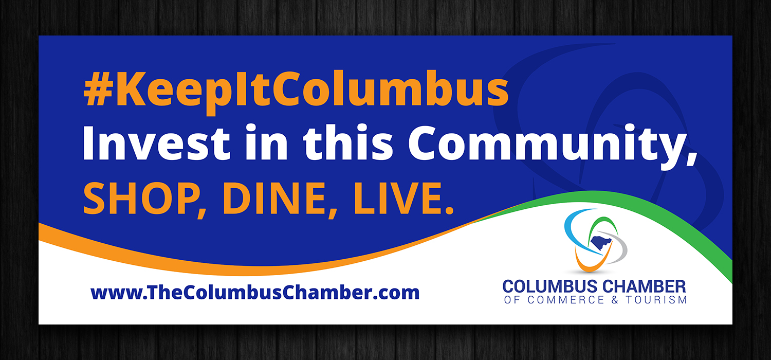 Diseño de Cartelera por OwnDesign para Columbus Chamber of Commerce and Tourism | Diseño #15991114