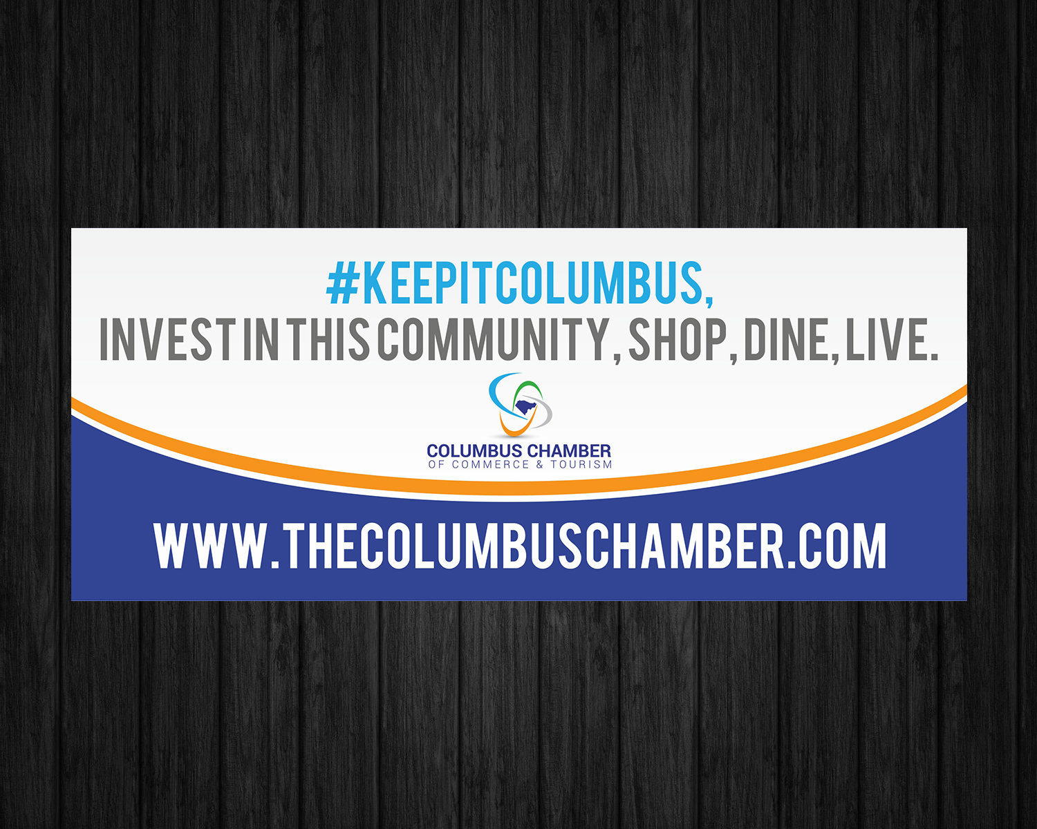 Billboard Design by ecorokerz for Columbus Chamber of Commerce and Tourism | Design #15946956