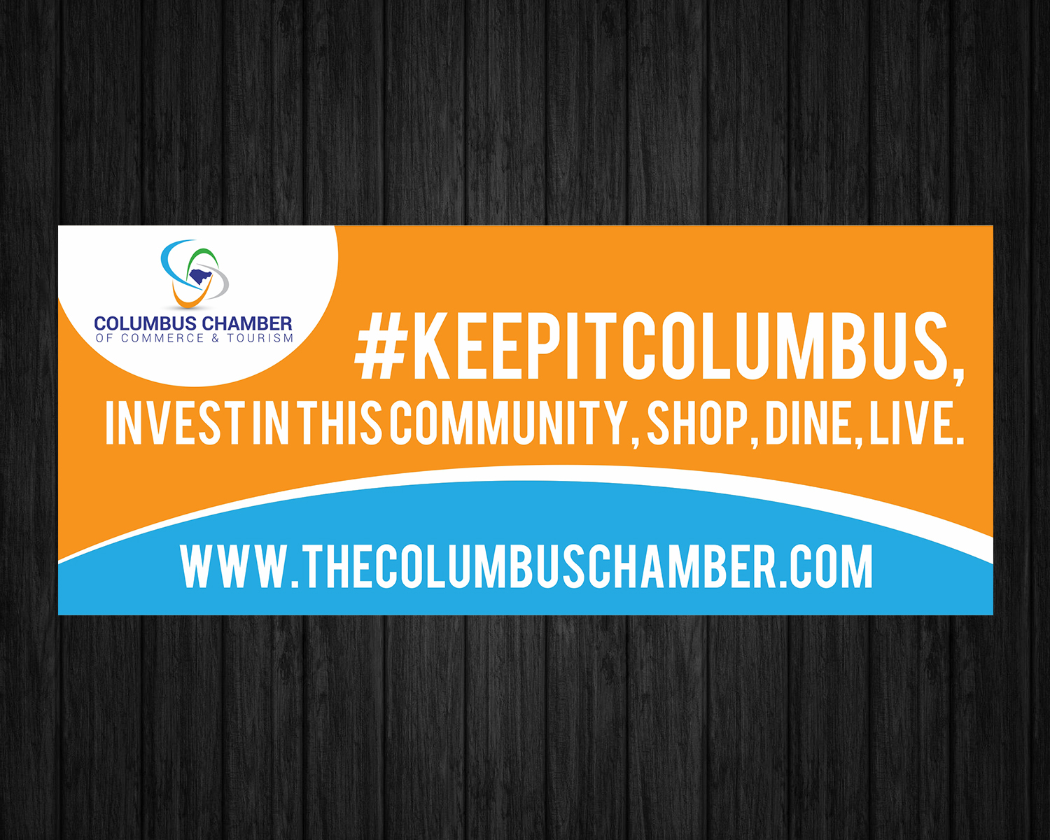 Billboard Design by ecorokerz for Columbus Chamber of Commerce and Tourism | Design #15946958