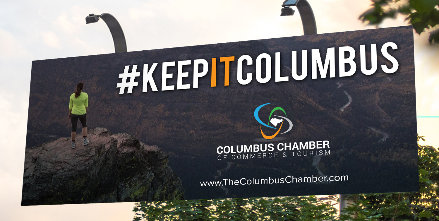 Billboard Design by SAI DESIGNS for Columbus Chamber of Commerce and Tourism | Design #15964995