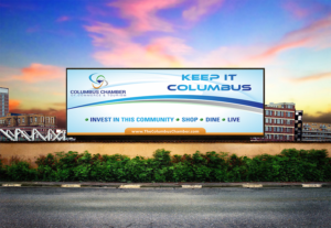 Design de Panneau par Petter Goms pour Columbus Chamber of Commerce and Tourism | Design : #15958344