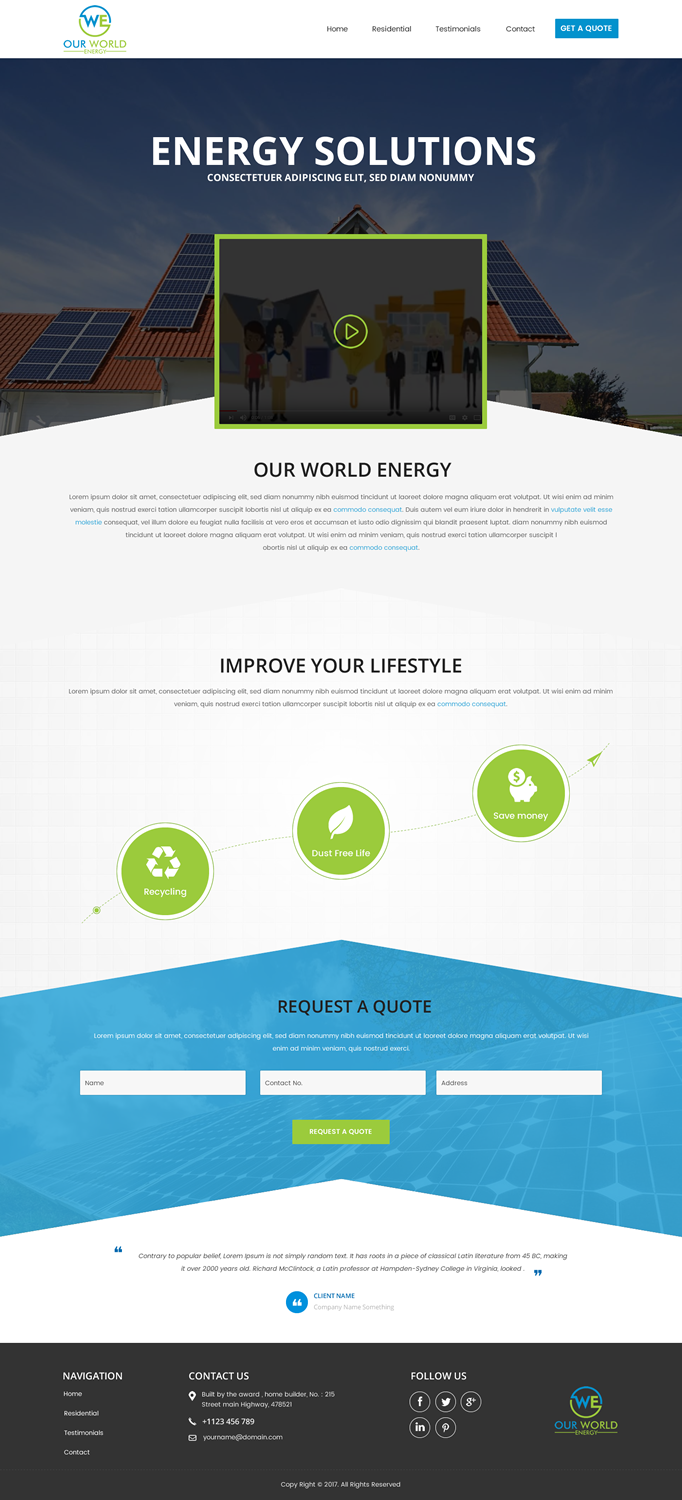 Web Design par SONA pour ce projet | Design #16343220