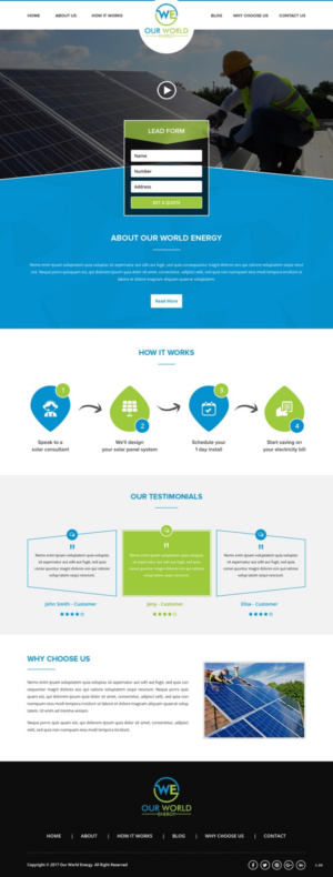 Web Design by pb for this project | Design: #15959931