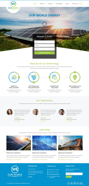 Web Design by pb for this project | Design: #15959937