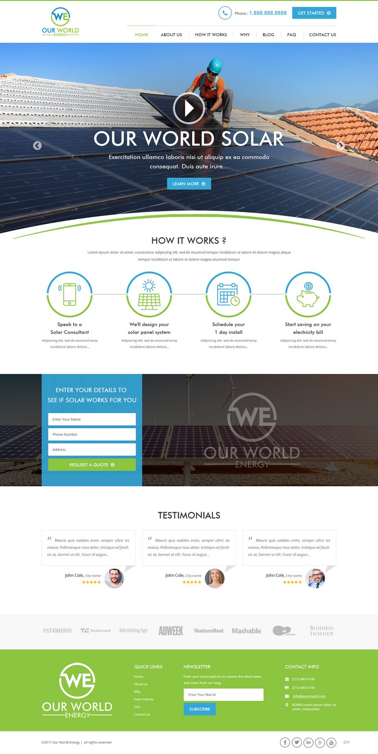 Web Design by pb for this project | Design #15959939