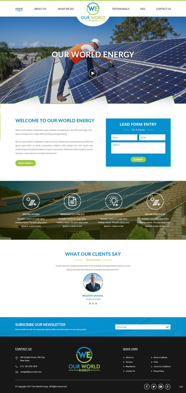 Web Design by pb for this project | Design #15959940