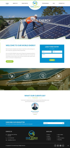 Web Design by pb for this project | Design: #15959940