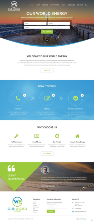 Web Design by pb for this project | Design: #15959944