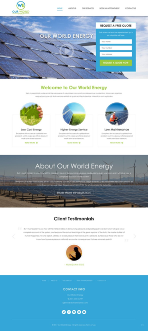 Web Design by pb for this project | Design: #15959945