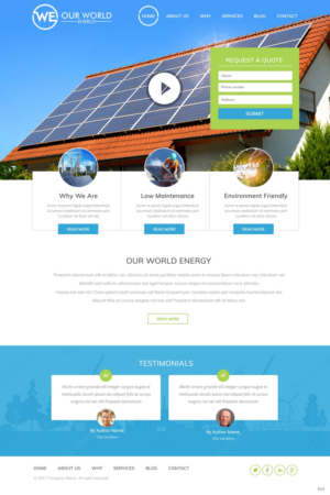 Web Design by pb for this project | Design: #15959946