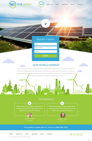 Web Design by pb for this project | Design: #15959947
