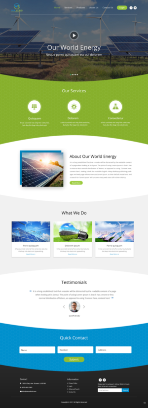 Web Design by pb for this project | Design: #15959959