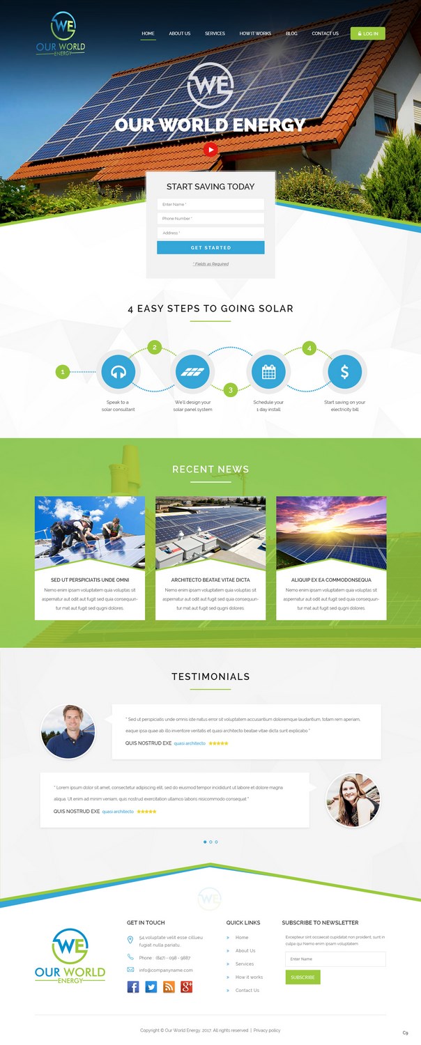 Web Design by pb for this project | Design #15991419