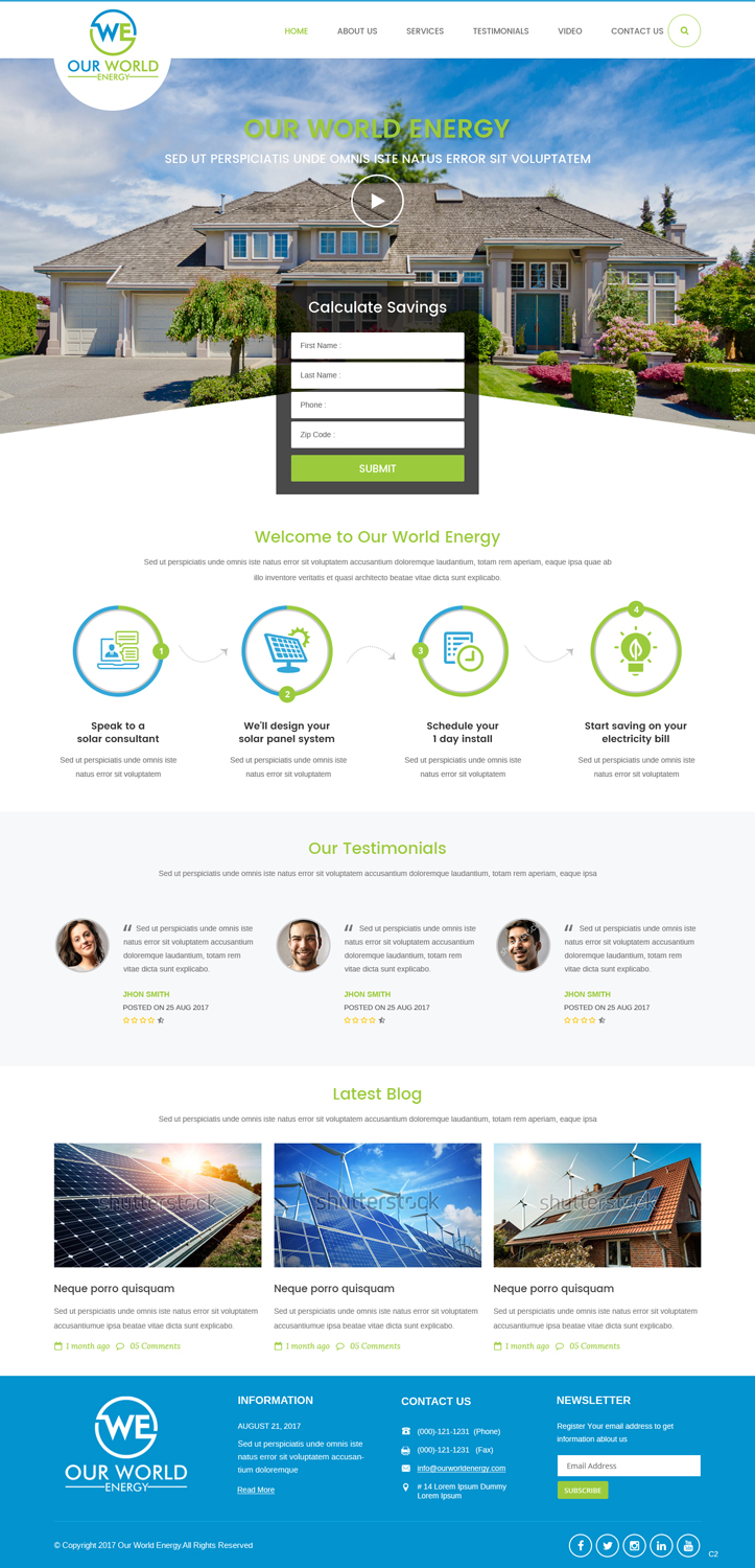 Web Design by pb for this project | Design #16482716