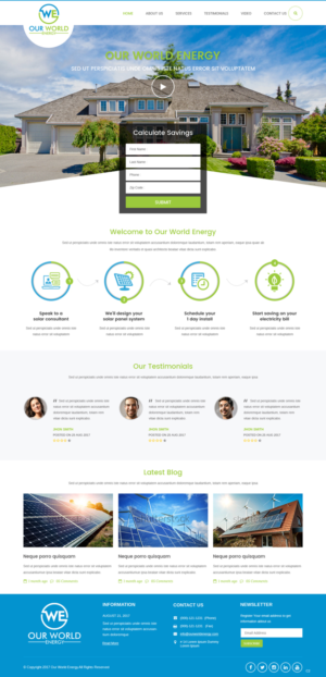Web Design by pb for this project | Design: #16482716