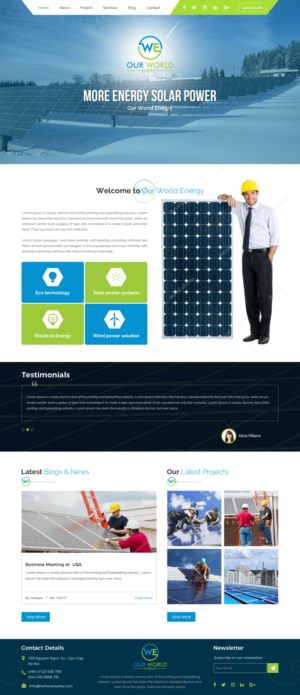 Diseño Web por Sujit Banerjee para este proyecto | Diseño #15979290