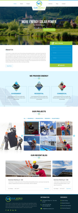 Web Design by Sujit Banerjee for this project | Design: #15979291