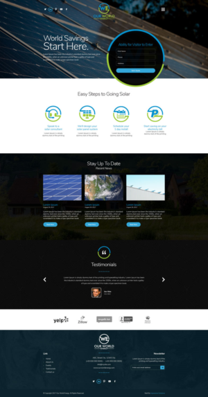 Diseño Web por Impressive Sol para este proyecto | Diseño #15946965