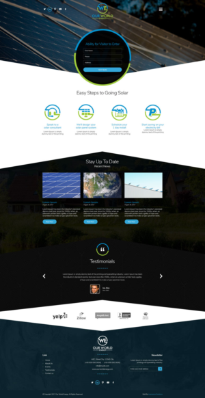 Web Design par Impressive Solutions pour ce projet | Design : #15946966