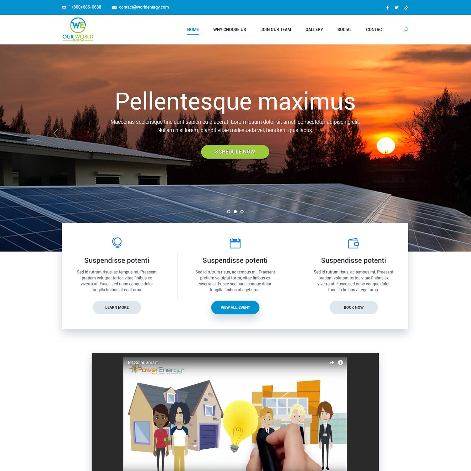 Web Design by Pram Shaw for this project | Design #16072997