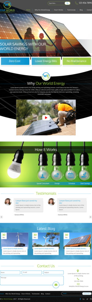 Web Design by rightway for this project | Design: #15966086