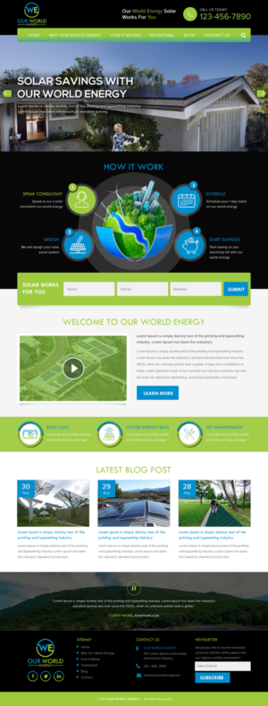 Web Design by rightway for this project | Design: #15966092