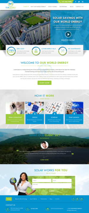 Web Design by rightway for this project | Design: #15966096