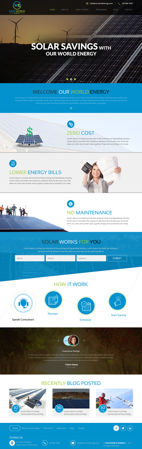 Web Design by rightway for this project | Design #15966101