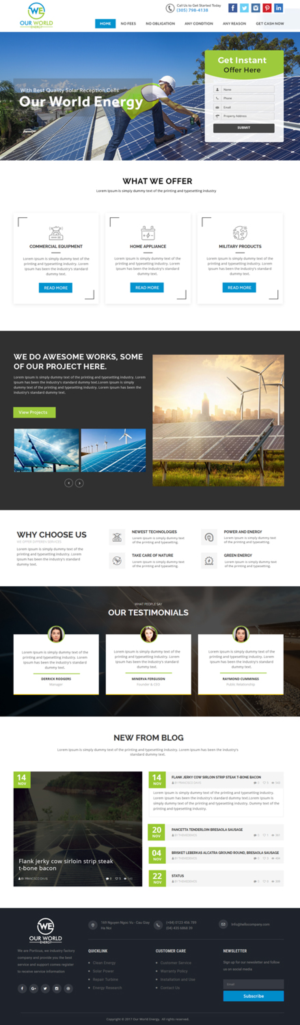 Web Design by Xclusive Designers for this project | Design: #15970888