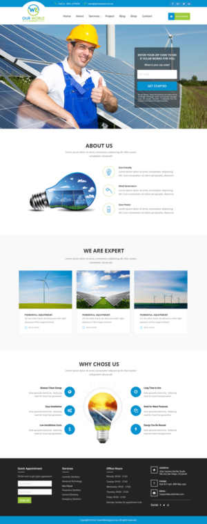 Web Design by Xclusive Designers for this project | Design: #16301534