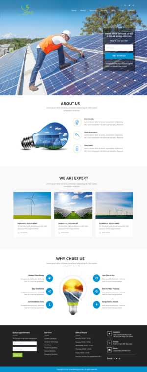 Web Design by Xclusive Designers for this project | Design: #16301535