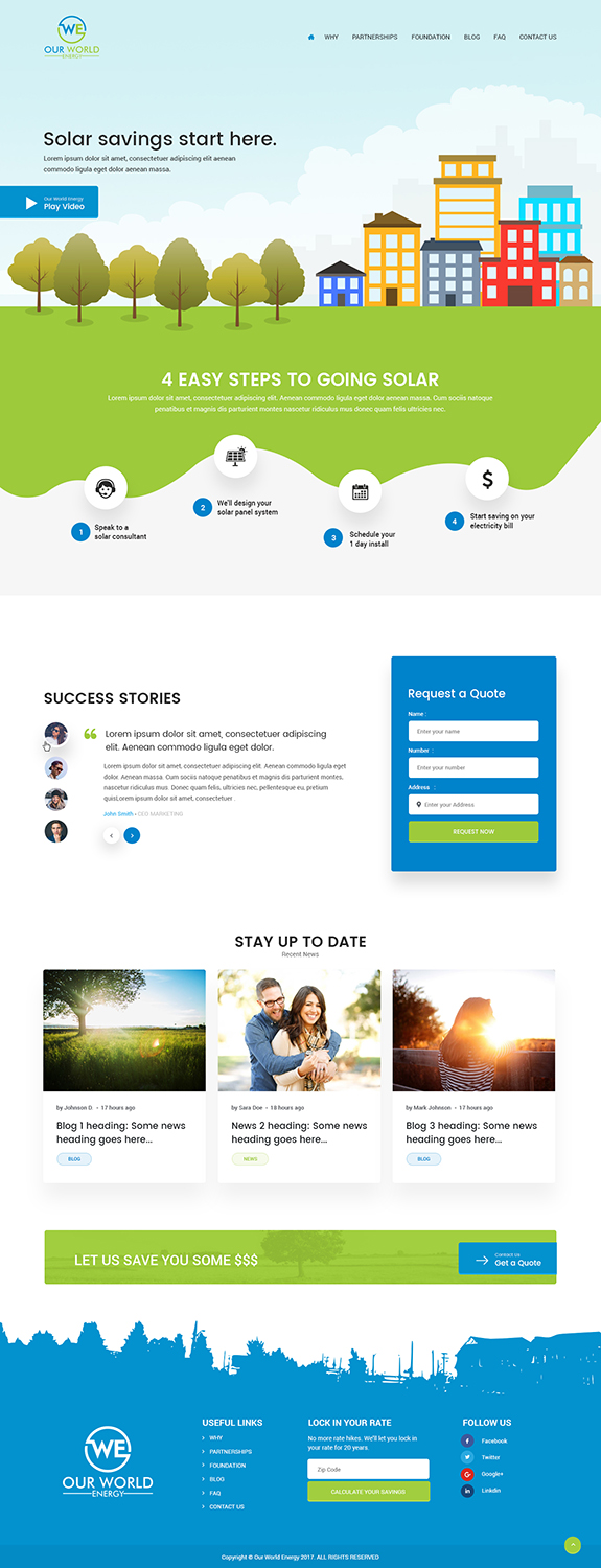 Diseño Web por syrwebdevelopment para este proyecto | Diseño #16370730