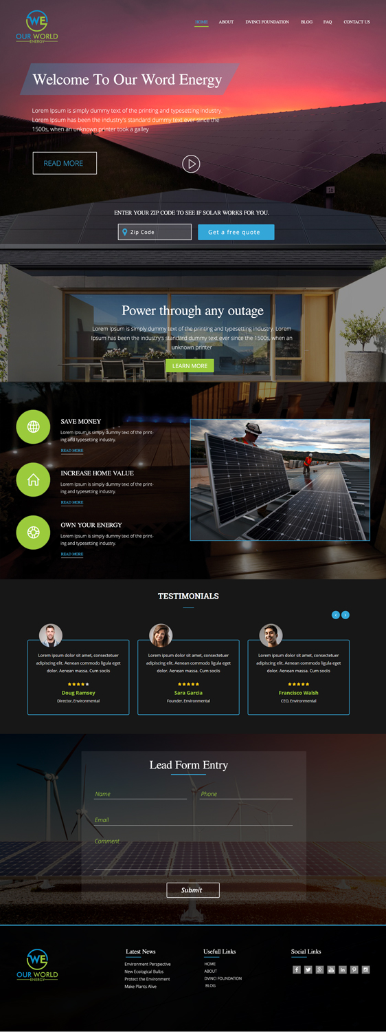 Diseño Web por Deepak Diwan para este proyecto | Diseño #15970752