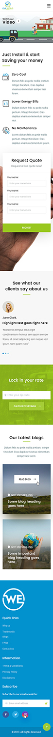 Diseño Web por nzdesigners para este proyecto | Diseño #16370976