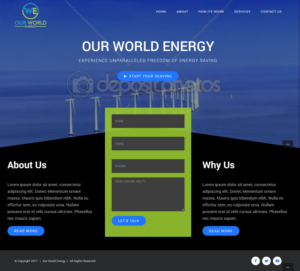 Diseño Web por CharaFathimalil para este proyecto | Diseño #15970272