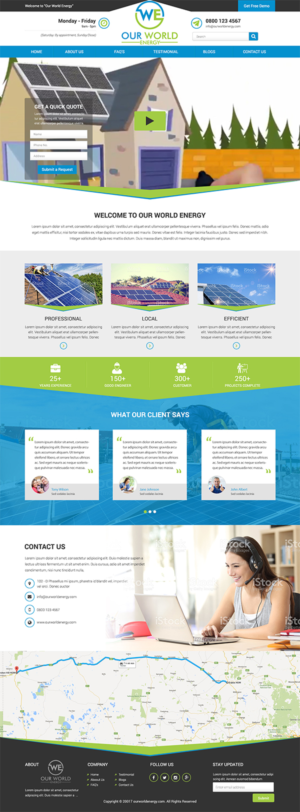 Web Design by Unique UX Designer