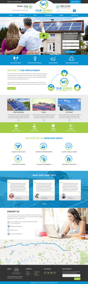 Web Design by Unique UX Designer for this project | Design: #16063780