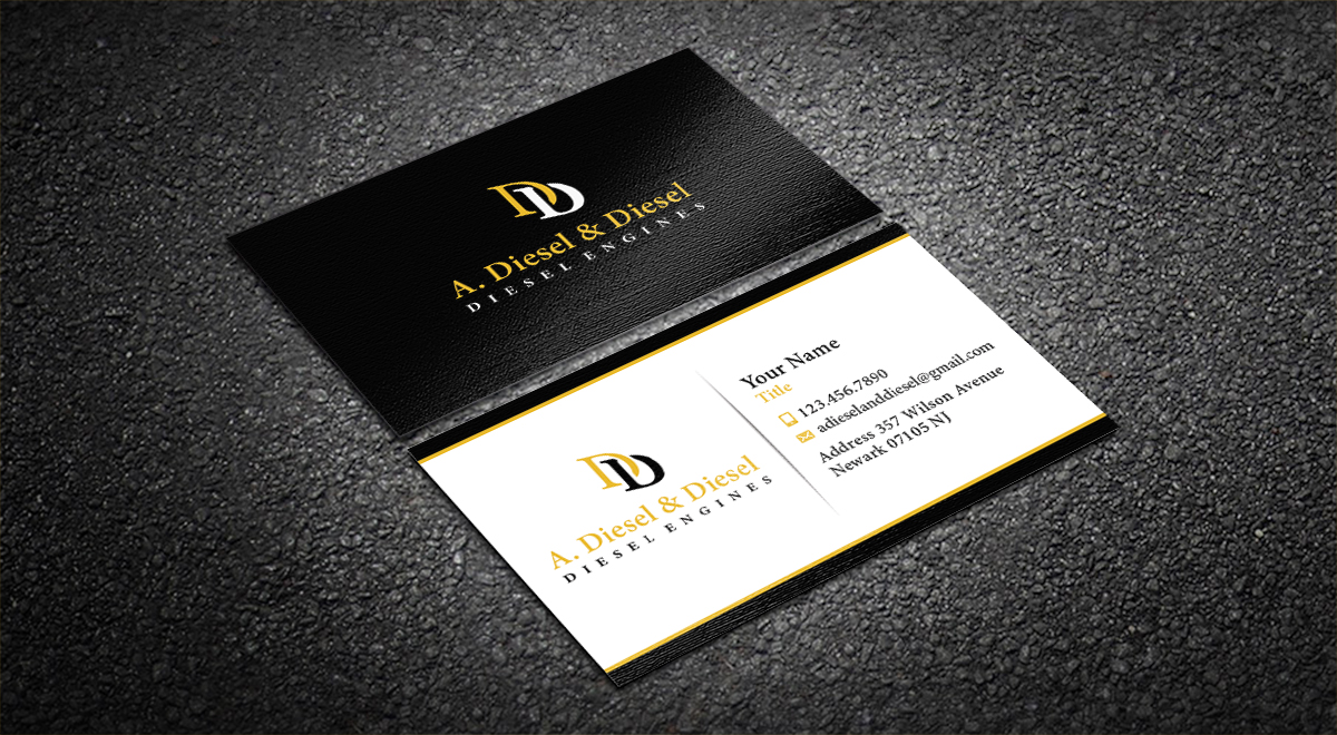 Visitenkarten-Design von Ethien für A. Diesel & Diesel | Design #15952588