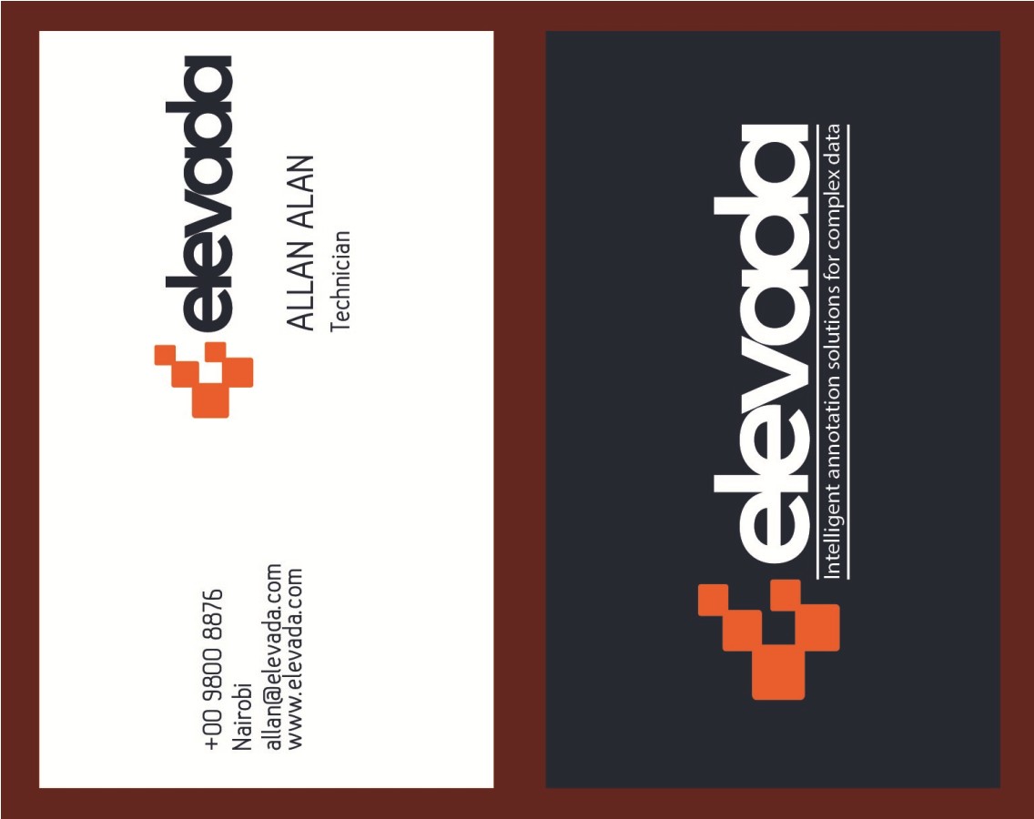 Visitenkarten-Design von allan.wegulo für dieses Projekt | Design #4526382