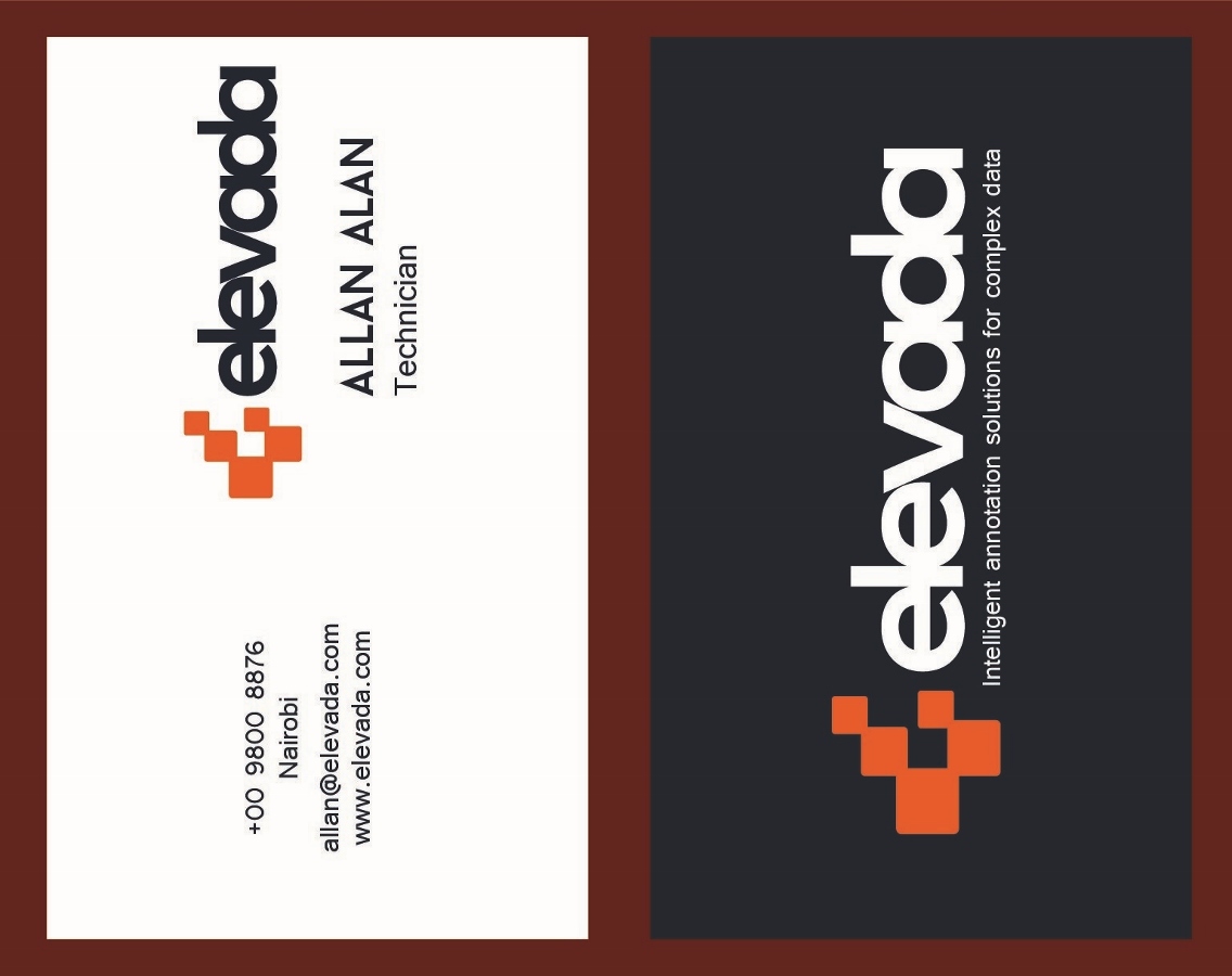 Visitenkarten-Design von allan.wegulo für dieses Projekt | Design #4527516