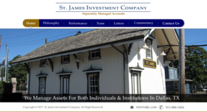 Web-Design von harmi_199 für St. James Investment Company | Design: #15951337