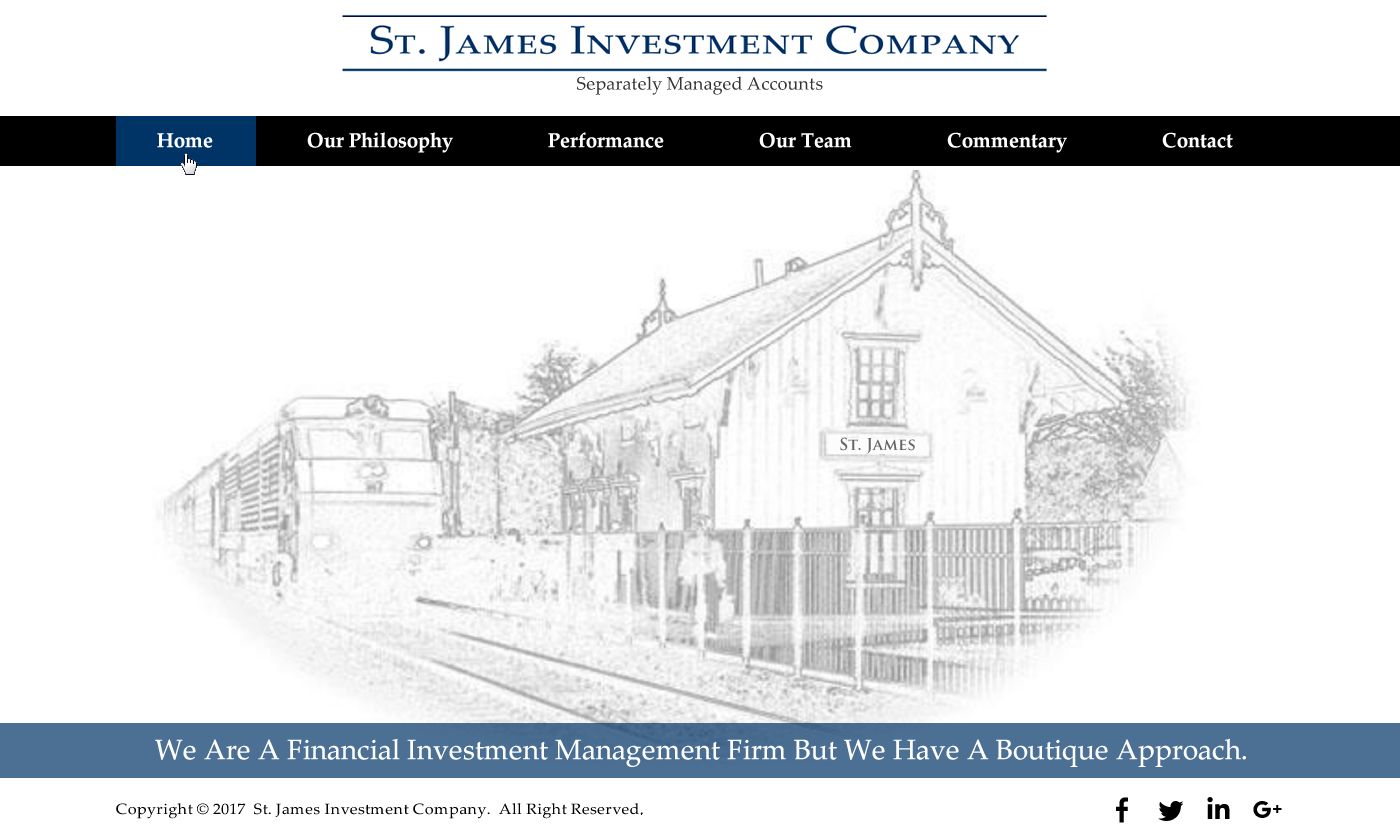 Web Design by harmi_199 for St. James Investment Company | Design #15954587